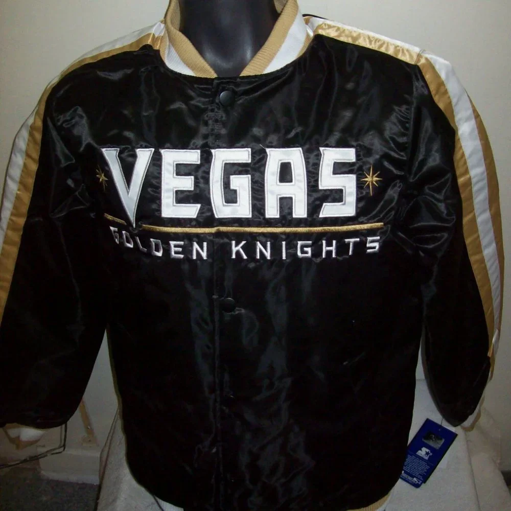 VEGAS GOLDEN KNIGHTS NHL Starter Snap Down Jacket SMALL